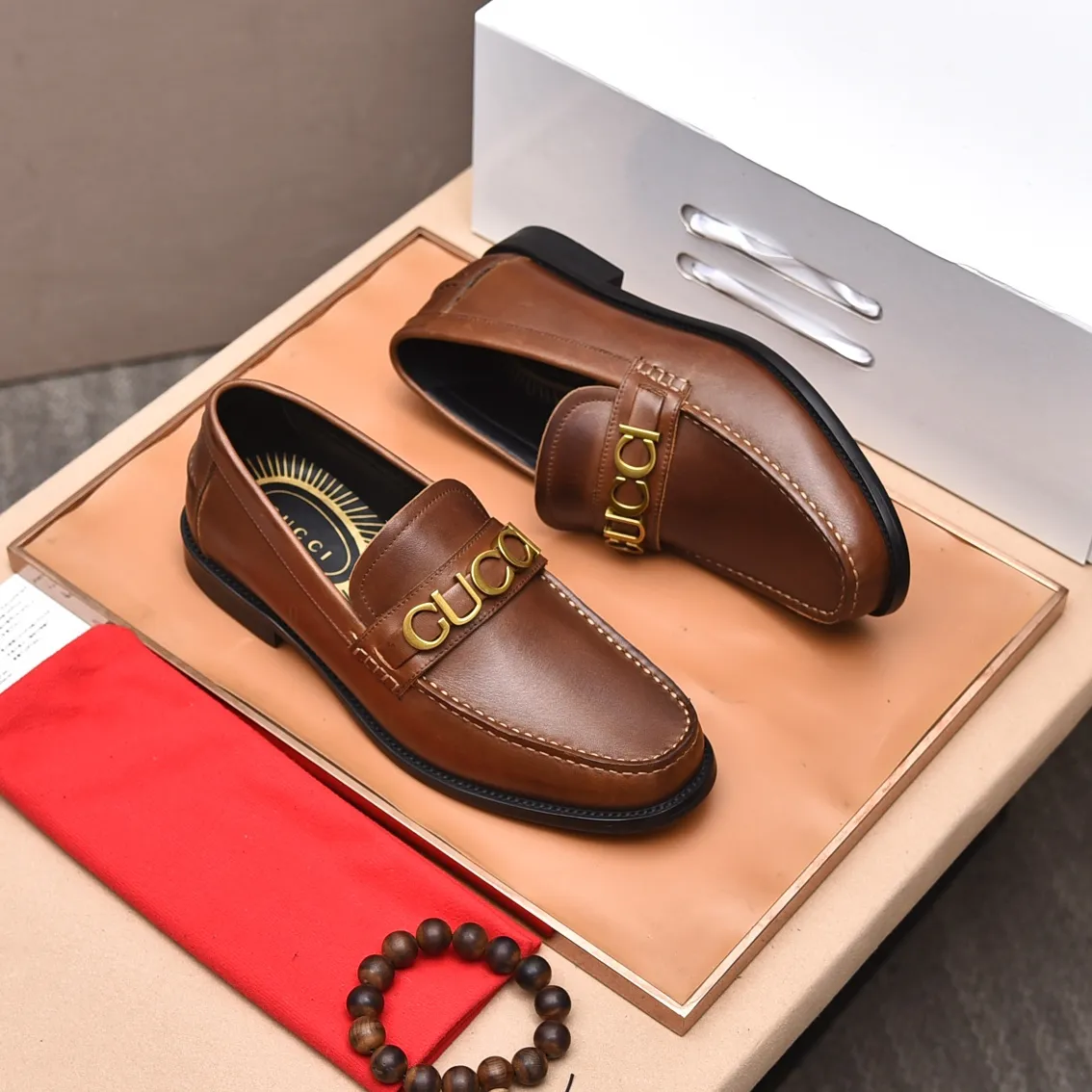 Men's shoes 💰580 📛📛Original (water-dyed cow lining) Gucci GUCCI official website formal shoes 🌀 Italian 🇮🇹 imported cowhide ➕ top imported water-dyed cowhide lining 💋 fine handmade original bottom, the real thing looks better when photographed in person Standard size 38-44